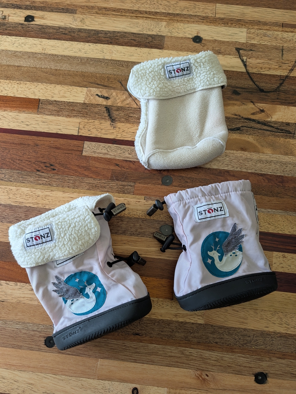 6-18M Stonz Boots with Sherpa Cuff